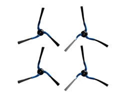 Kit de 2 pares de escovas laterais substitui peça para samsung navibot sr8751