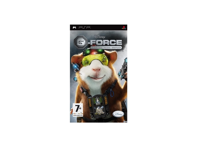 Juego PSP G-ForceLicencia Para Espiar