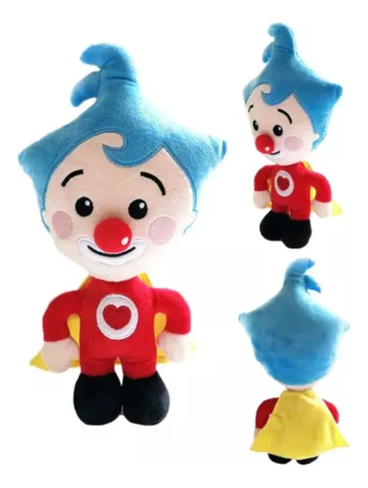 Muñeco de peluche payaso Plim Plim Hoggie Bam Mei Livayotoy