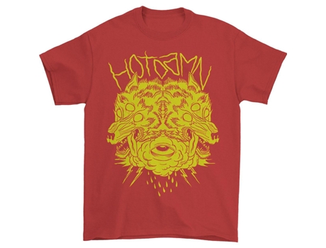 Camiseta ROCKINSTONE Hot Damn Wolves (S)