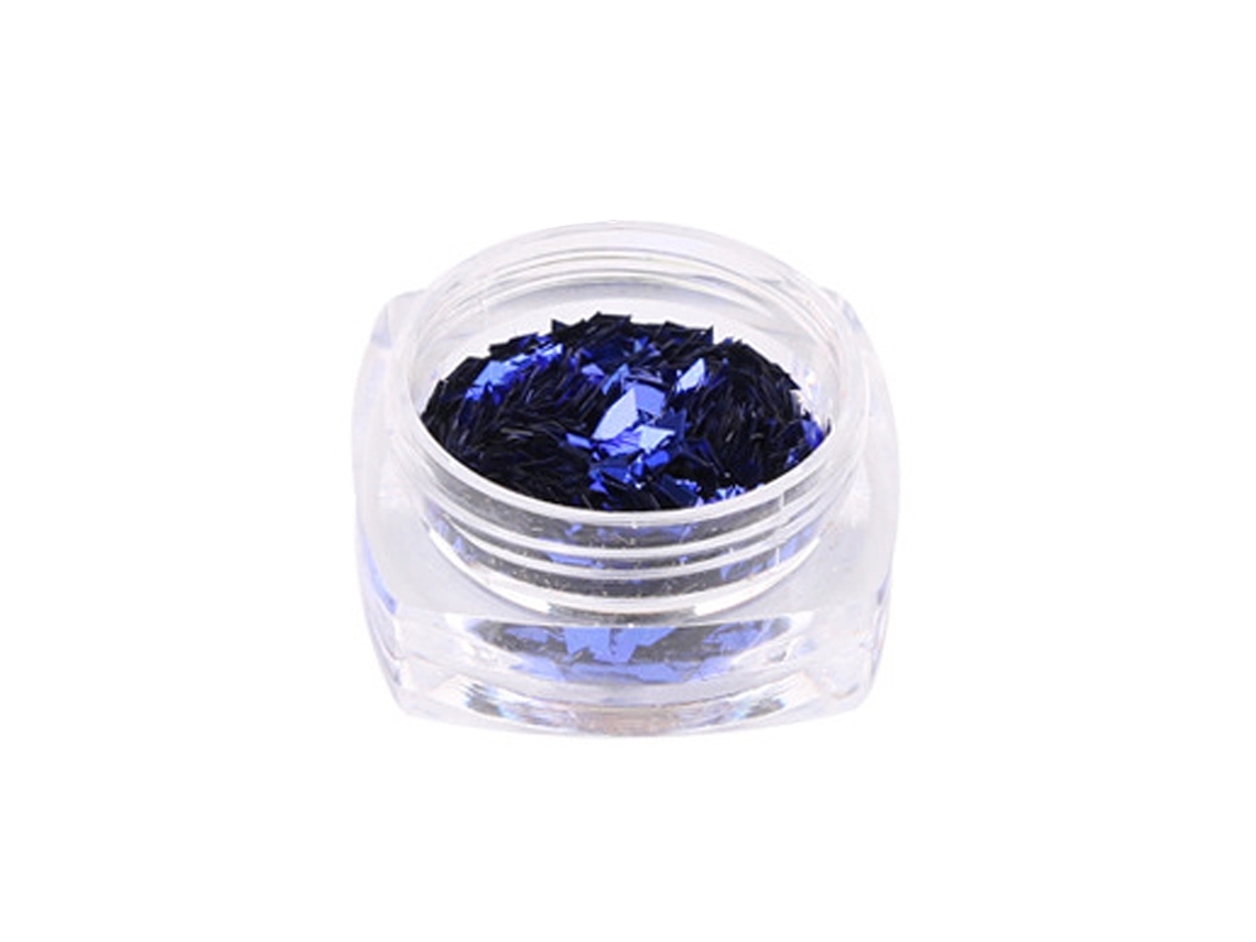 Rebe-decoración De Uñas Con Brillos En Forma De Rombo Paillette Sequin Esmalte Royal Blue 1