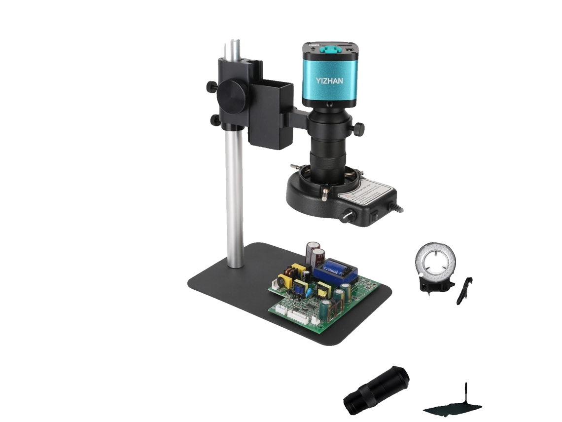 Microscopio digital, zoom 150x, cámara de 48 MP, aumento estándar 130x, Full HD