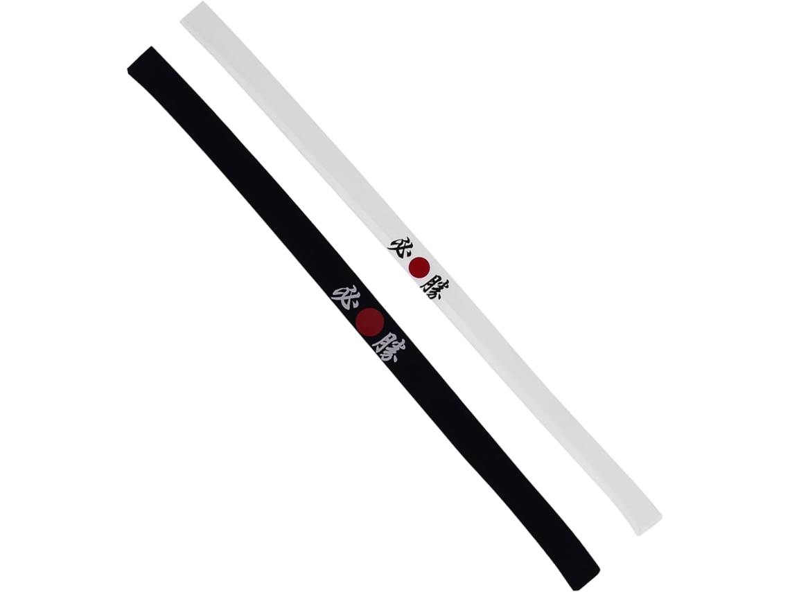 Diademas Decorativas De Karate De 2 Piezas, Absorbentes Y Cómodas Para Hombres Y Mujeres.