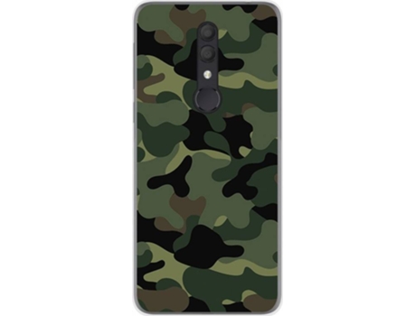 Carcasa Alcatel 1X (2019) TUMUNDOSMARTPHONE Camuflaje Multicolor