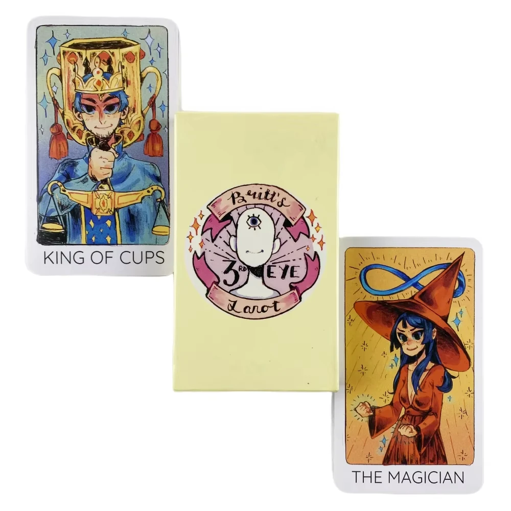 Baraja De Tarot Para El Ocio Y El Entretenimiento, Reuniones Familiares, Adivinación Y Juegos De Mesa.