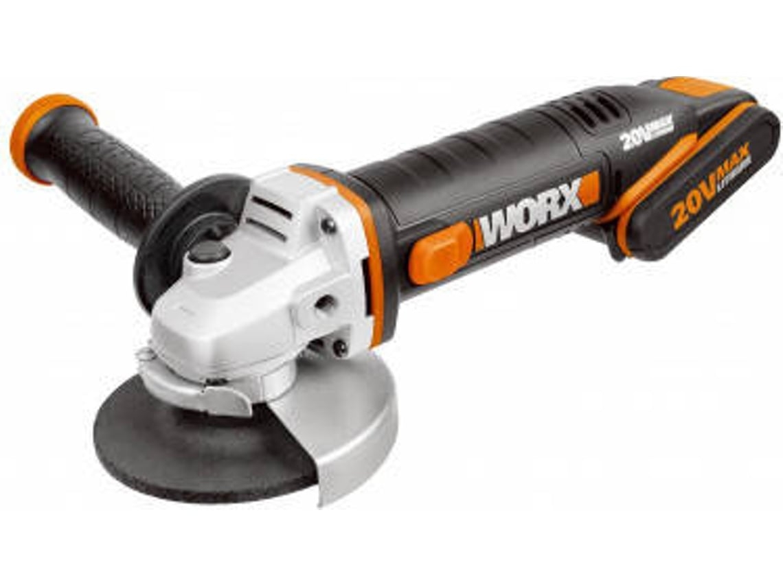 Amoladora Batería 115Mm 20V 2X2.0Ah Bat WORX