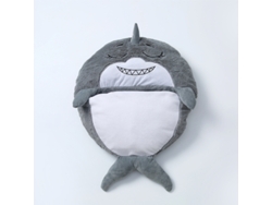 Saco De Dormir Grande Tubarão Branco/160 Cm * 60 Cm