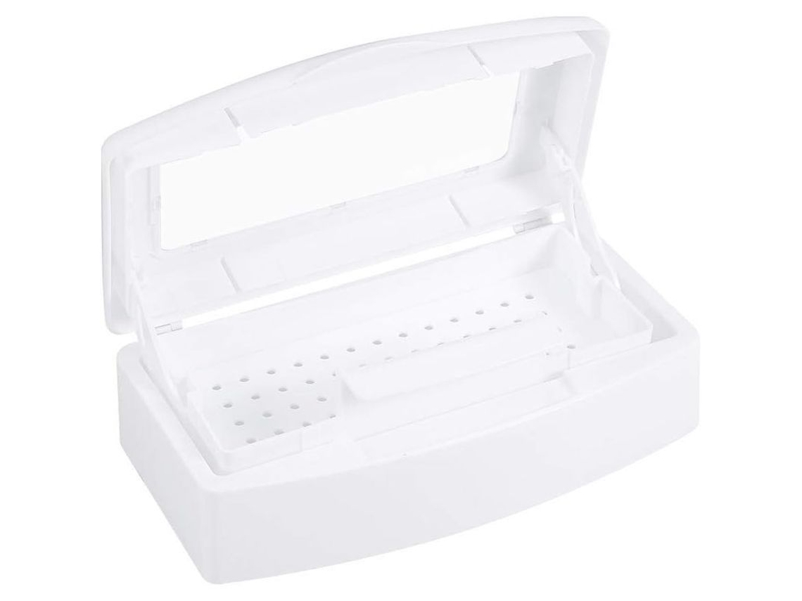 Bandeja Esterilizadora Para Herramientas De Manicura, Caja De Almacenamiento Y Esterilización Para Salones De Uñas.