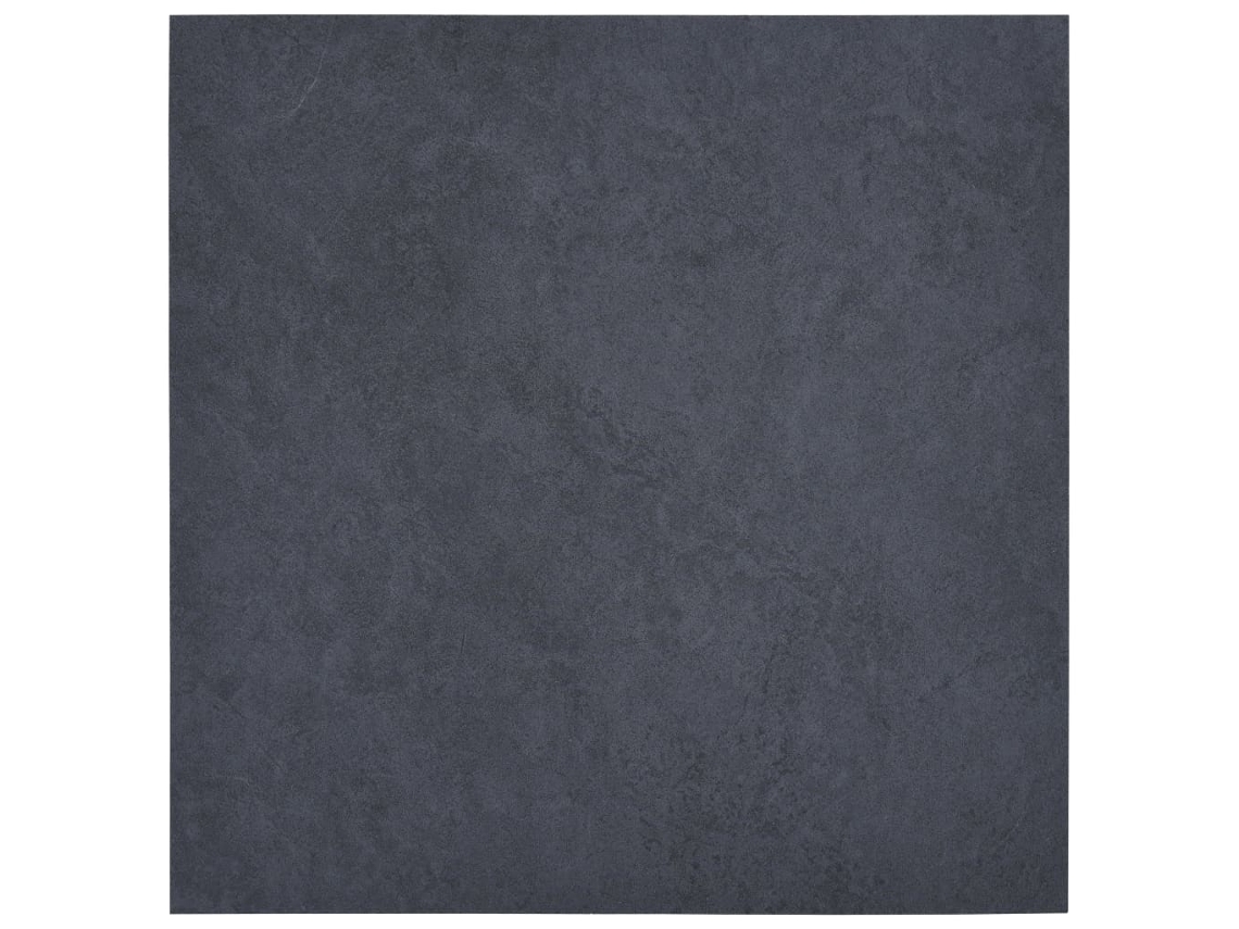 Lamas Para Suelo Autoadhesivas Pvc Mármol Negro 5,11 M²