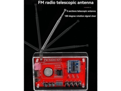 Kit Eletrônico Faça-você-mesmo Para Rádio Fm, Frequência De 87-108 Mhz.