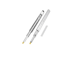 Juego de guías telescópicas para cajones 914 mm, carga 226 kg, Tekmaquinas