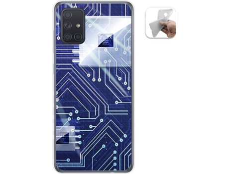 Carcasa Samsung Galaxy A71 5G TUMUNDOSMARTPHONE Circuito Multicolor