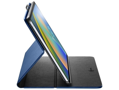 Funda Folio para Tablet Línea Celular Ipad 10.9 2022 con Función Soporte Azul CELLULAR LINE
