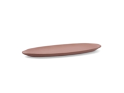 Bandeja de Aperitivos QUID Mineral Gres Terracota Cerámica 13 x 30,5 cm