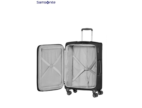 Samsonite Mala De Viagem / Trolley Grande 78Cm 4R Exp Popsoda Preta