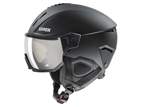 Casco UVEX Capacete Instinct Visor Preto 59-61 cm