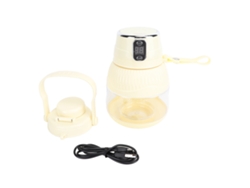 Copo De Sumo Portátil Sem Fio Batedeira Elétrica Multifuncional 600ml Para Casa Escola Escritório