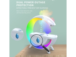 Umidificador Anti-gravitacional Com Luzes Coloridas 350ml Para Bebê Quarto Planta Velocidade Rápida