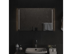 Espejo de Pared para Baño con Luces Led 50 x 80 cm