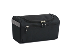 Neceser de viaje unisex con gancho organizador Oxford negro Tommy01