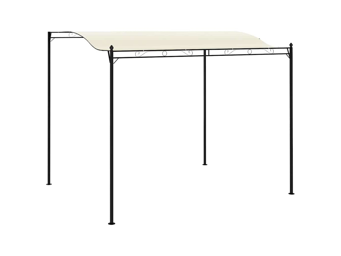 Carpa Jardín VIDAXL Crema Tela (300 x 250 cm)