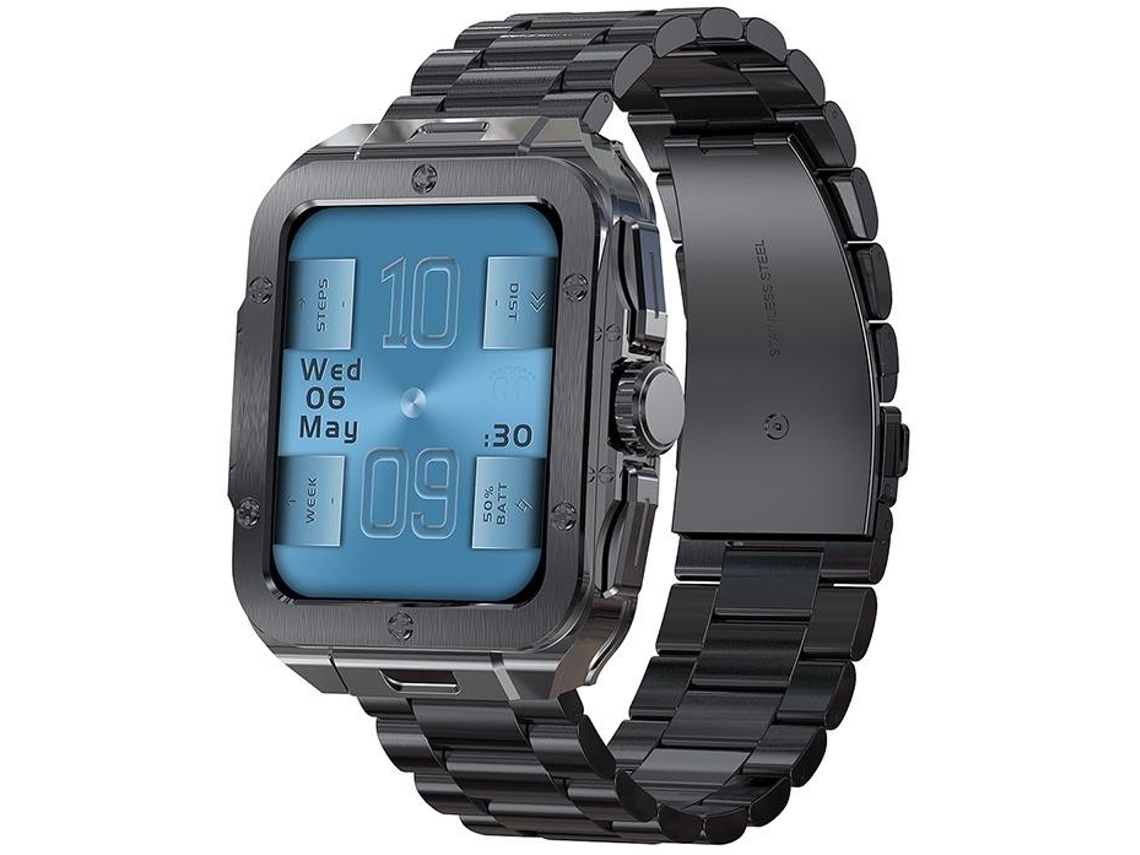 Smartwatch Pantalla Completamente Táctil de 1.85'' con Monitorización del Sueño de Frecuencia Cardíaca Spo2. 20 Modo deportivo Fitness Smartwatch Asistente de voz YEMAESRE