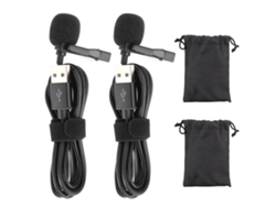 Mini micrófonos USB (clip de cuello, profesional)