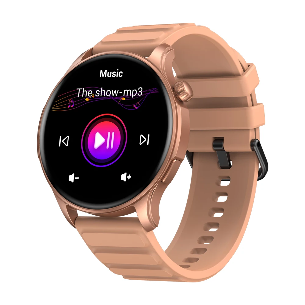 (rosa) Smartwatch, 1,43 Pulgadas Ultra Hd, Compatible Con Llamadas Bluetooth Hifi