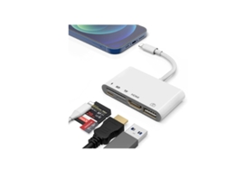 Adaptador De Iluminación Usb A Hdmi YIZHOOD Inf091 Blanco