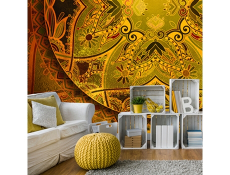 Papel Pintado Mandala: Golden Poem 343x245