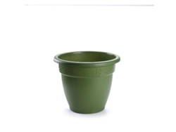 Maceta redonda 18 cm verde