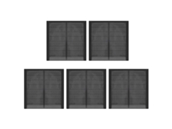 Veloriskku Pequeño Panel Solar 5 Piezas 4V 160mA Módulo de Batería de Epoxi de Polisilicio 30cm Cableado Accesorios Industriales