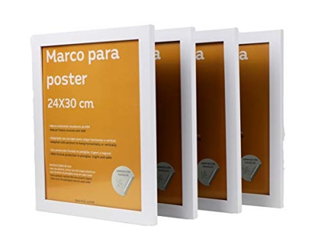 Juego de Marcos NACNIC (24 x 30 cm - MDF - Multicolor)