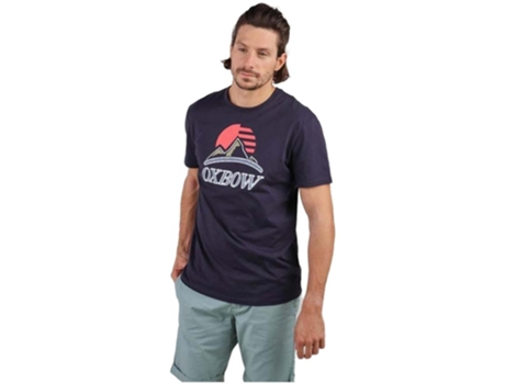 Camiseta de Hombre OXBOW Corta Teroo Azul (L)