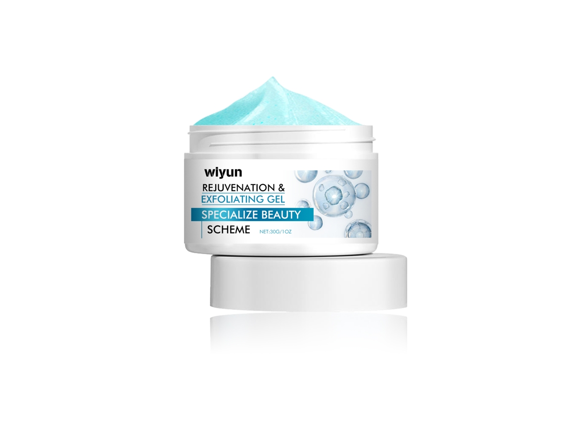 Gel exfoliante corporal eficaz para una piel suave.