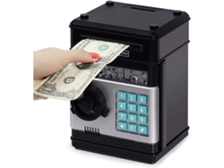 2026-caja Fuerte Electrónica Para Niños Con Contraseña Caja De Ahorros Atm Regalo De Cumpleaños Para Niños Negro