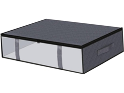 Caja de ropa plegable y transparente Slowmoose, de gran capacidad.