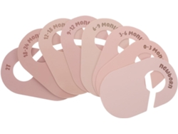 Juego de 8 separadores de papel para ropa - Ideal para habitaciones de niños y niñas - Diseños divertidos - Organización segura - GOKOCO