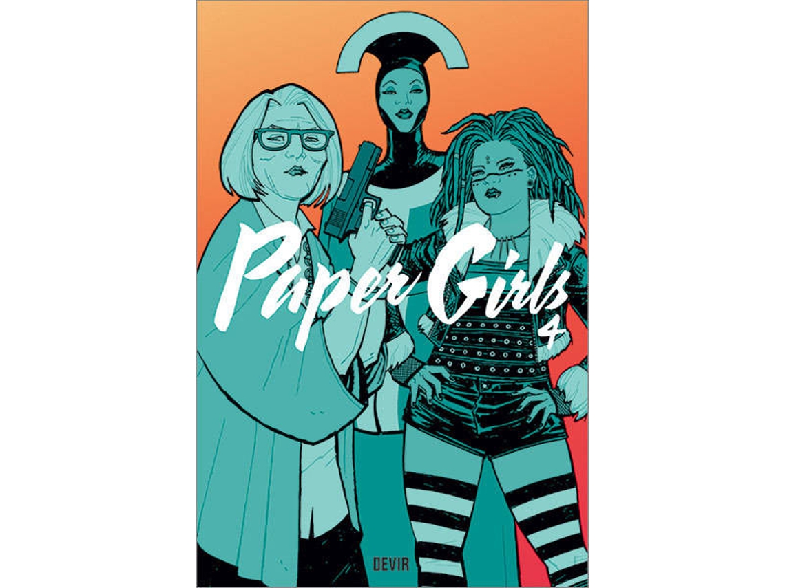 Libro Paper Girls 04 de Brian K Vaughan, Cliff Chiang et al. (Portugués)