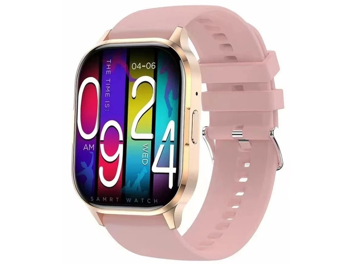 Reloj inteligente con pantalla Amoled, llamadas Bluetooth, asistente de voz, monitorización de frecuencia cardíaca y presión arterial, y múltiples modos ESP Bestvite