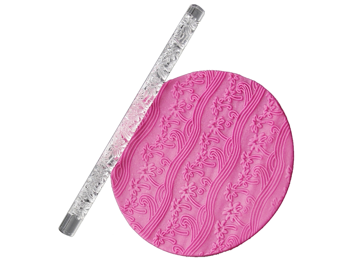 KOFIHETY Rollo de acrílico de alta calidad rodillo para pastelería rodillo para fondant plastilina DIY tarta 23#