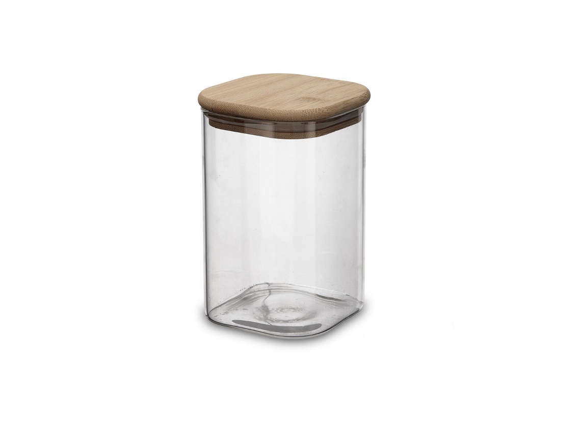 Bote QUID Cocco Transparente Silicone Vidro 1,1L