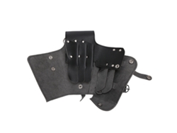 Bolsa de herramientas para peluquería con cinturón para tijeras y peines, diseño impermeable y gran capacidad.
