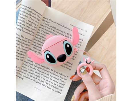 Funda protectora para auriculares Stitch Cartoon Airpod [B]