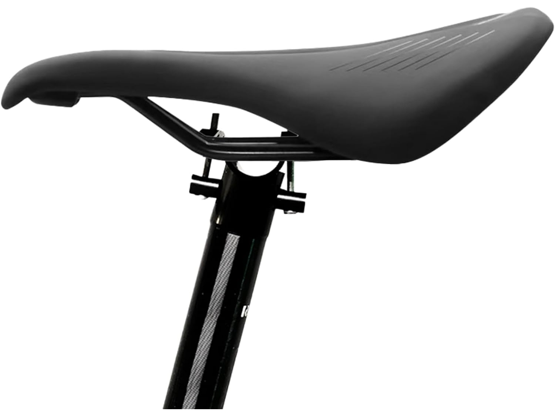 Sillín de bicicleta de cuero impermeable para bicicletas de carretera y de paseo