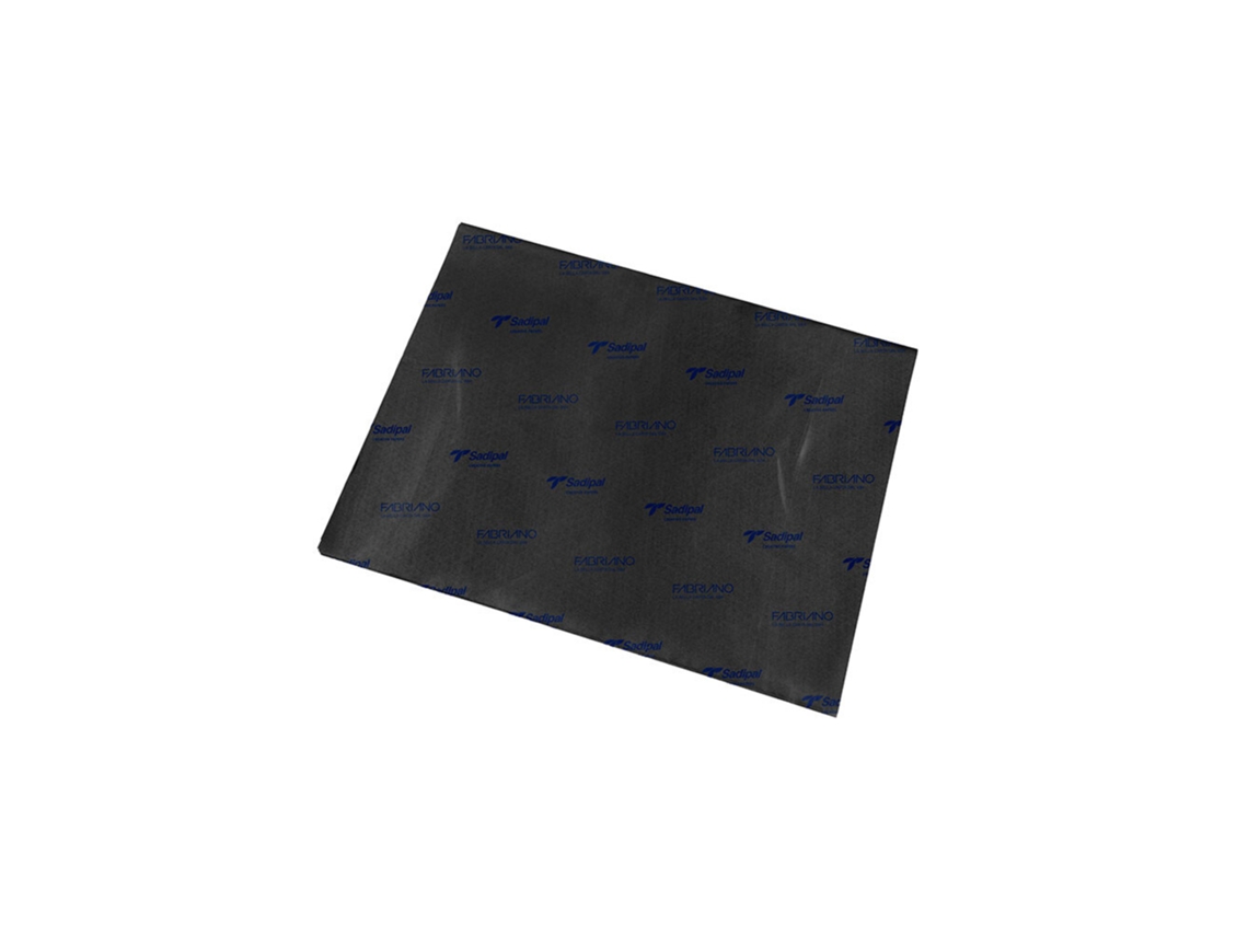FABRIANO Papel de Seda 50 x 75 cm Negro Pack de 26 Unidades