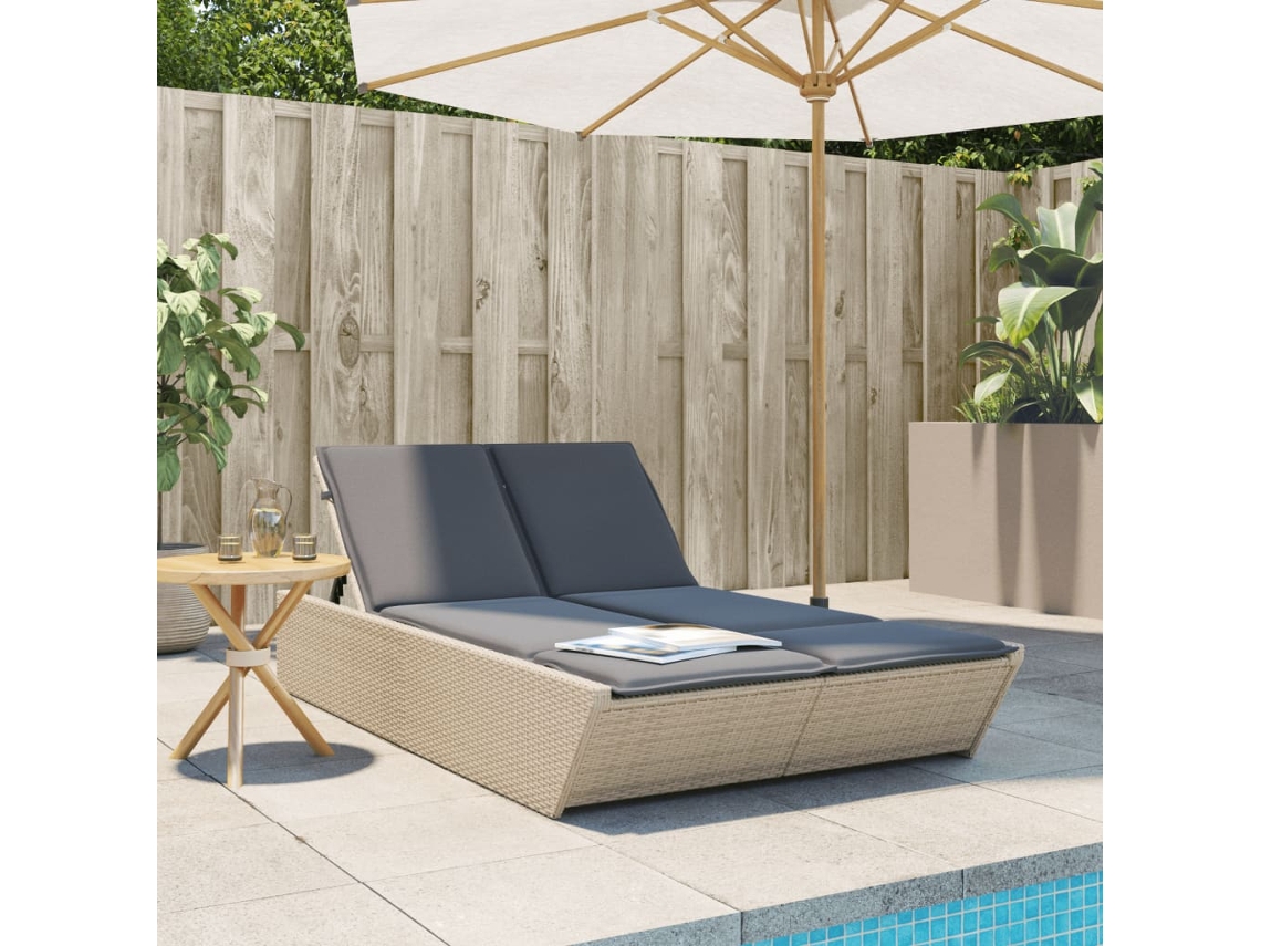 Sillón reclinable doble con cojines HARLANV1