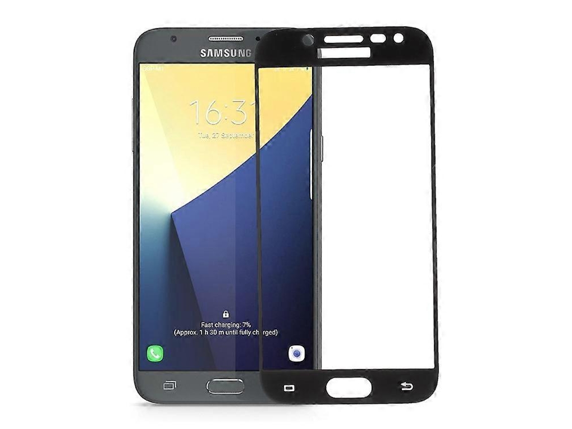 Protector De Pantalla De Vidrio Templado Con Impresión De Seda Para Samsung Galaxy J5 (2017) Versión Ue