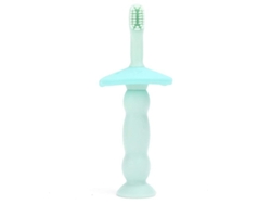 Cepillo De Dientes De Silicona Para Bebés Con Banda De Diseño De Animales Para La Limpieza Bucal Y El Entrenamiento De Bebés Mayores De 6 Meses.
