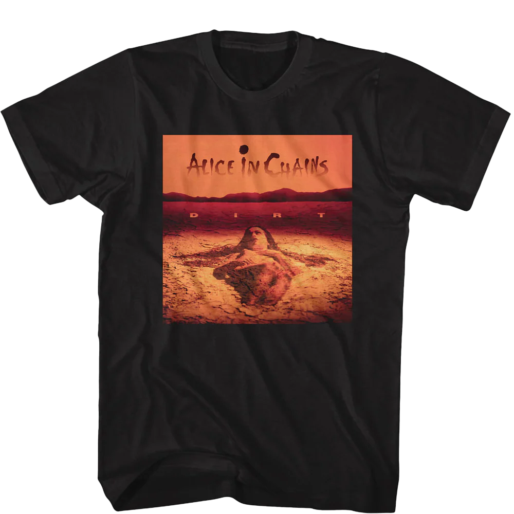 Alice In Chains Dirt Album Cover T-shirt Unisex Rockinstone Size:xxl